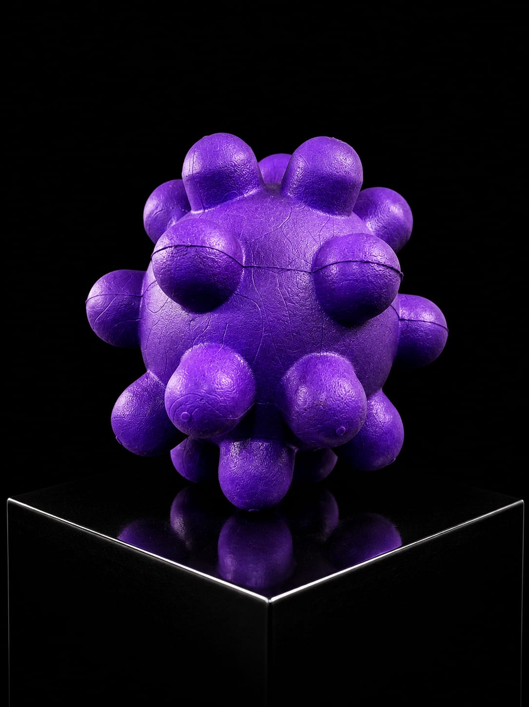Pelota Mordedora para Perros con Relieve Antiestrés | Juguete Interactivo de Caucho | SPOTMASCOTAS