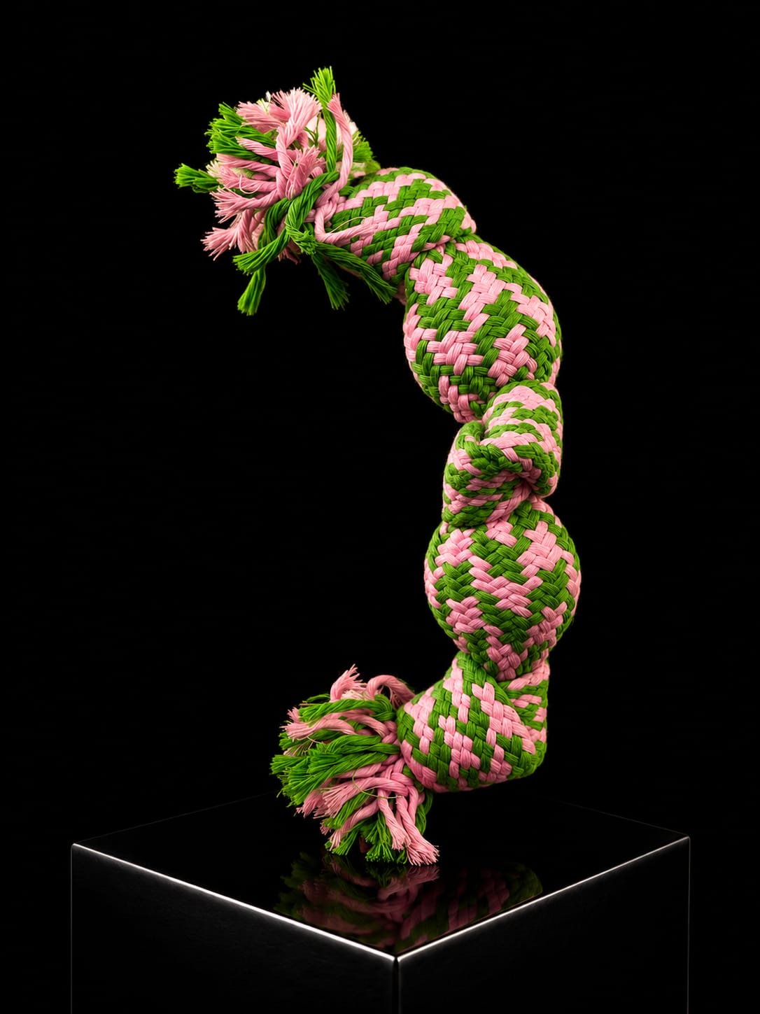 Juguete Mordedor de Cuerda para Perros con 3 Nudos | Resistente para Limpieza Dental | SPOTMASCOTAS