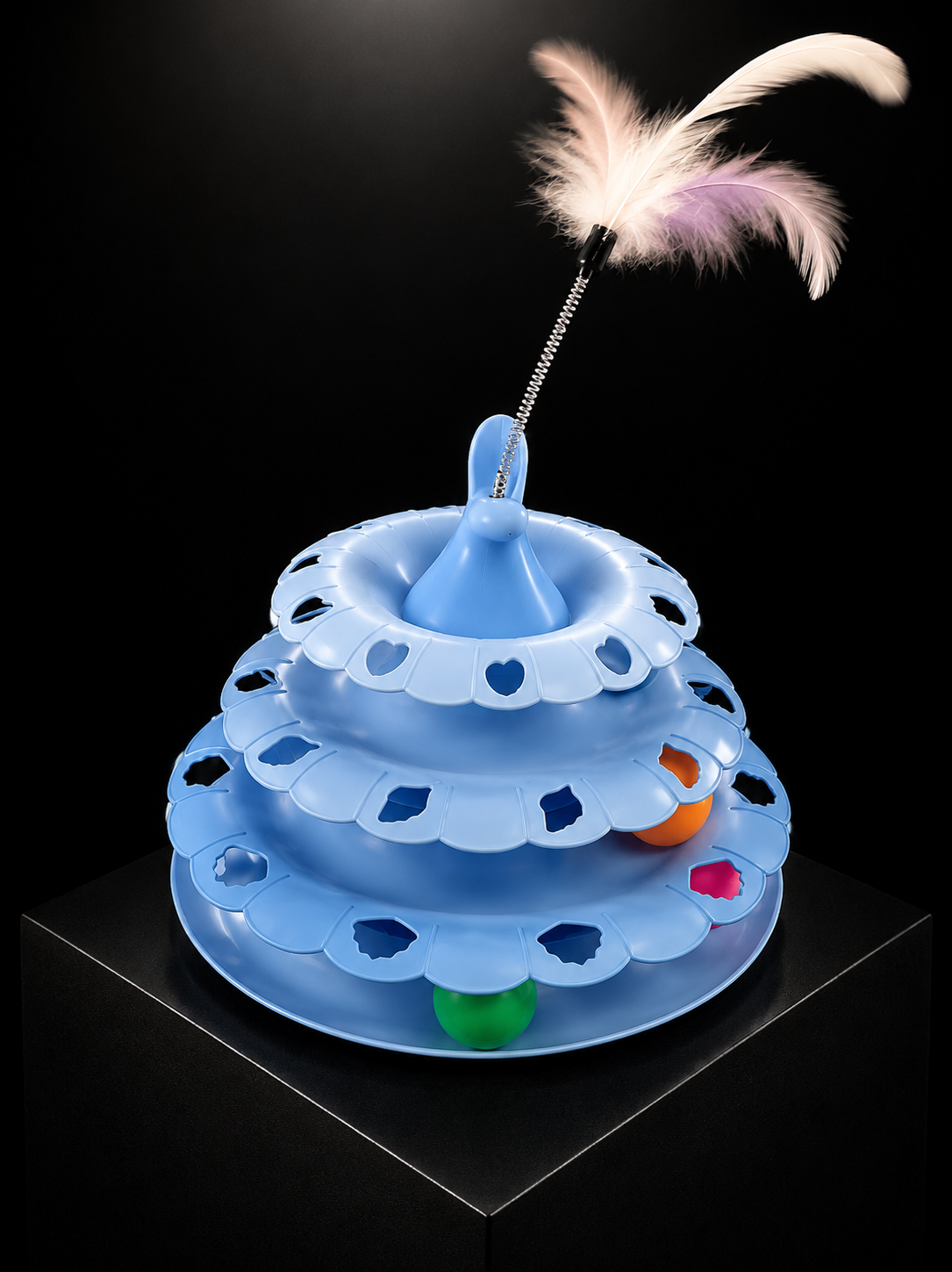 Torre interactiva pluma