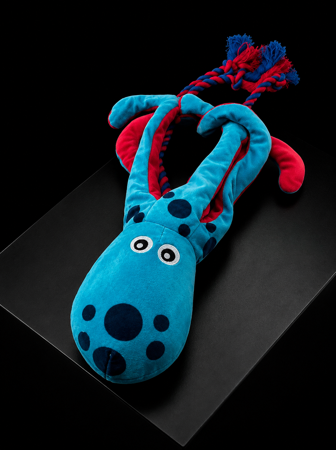 Juguete de Felpa con Cuerda para Perros | Peluche Interactivo Resistente | SPOTMASCOTAS